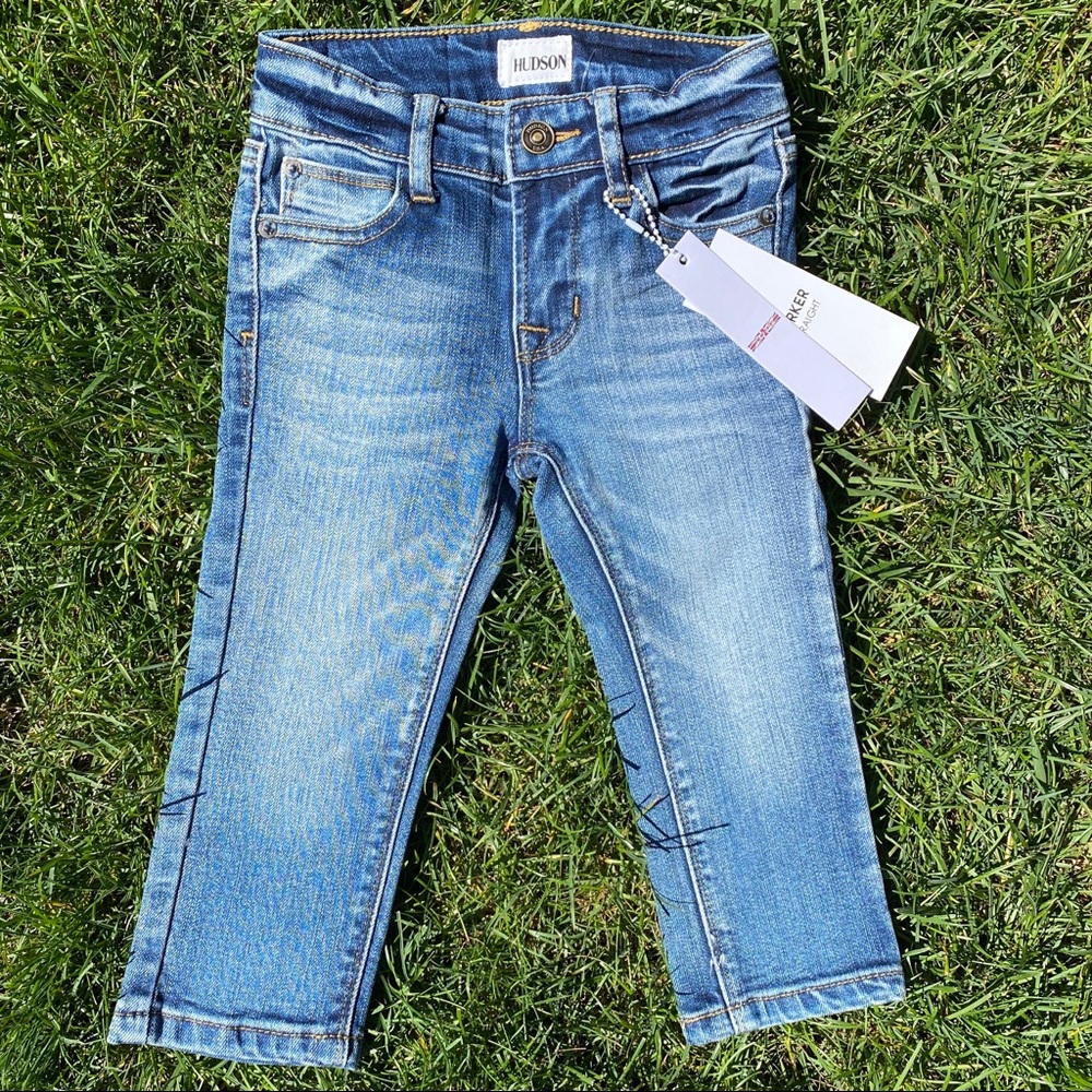 ✨🆕✨ Hudson Parker Straight Leg Toddler Jeans, NWT